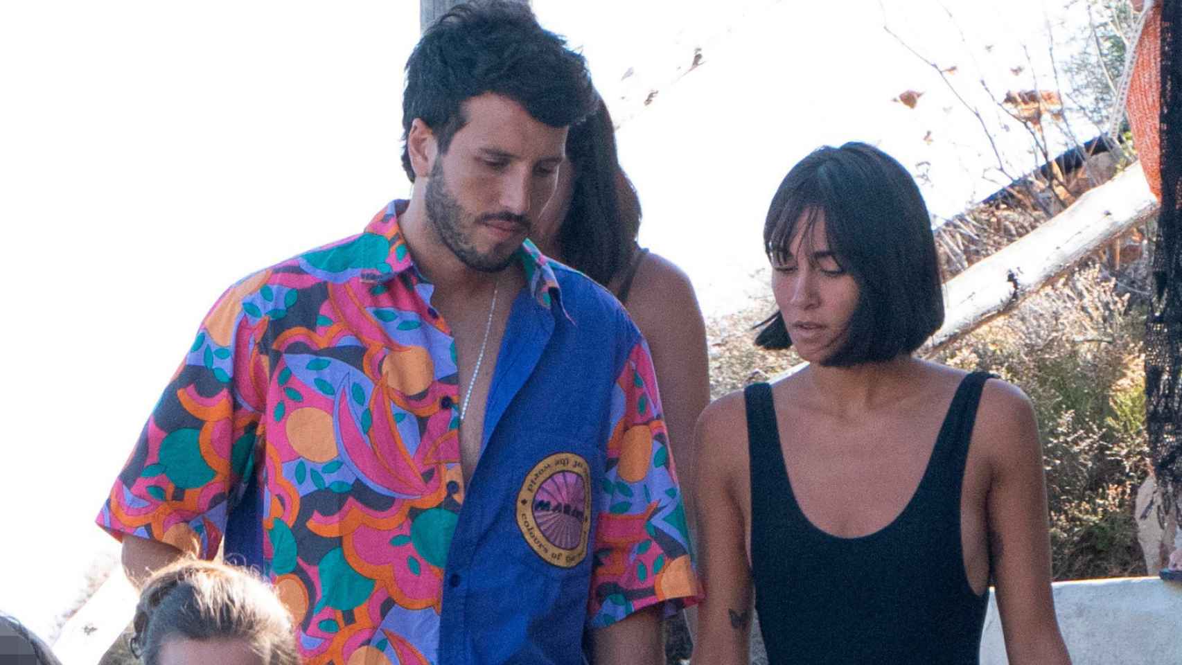 Aitana y Sebastián Yatra, en un viaje a Ibiza.