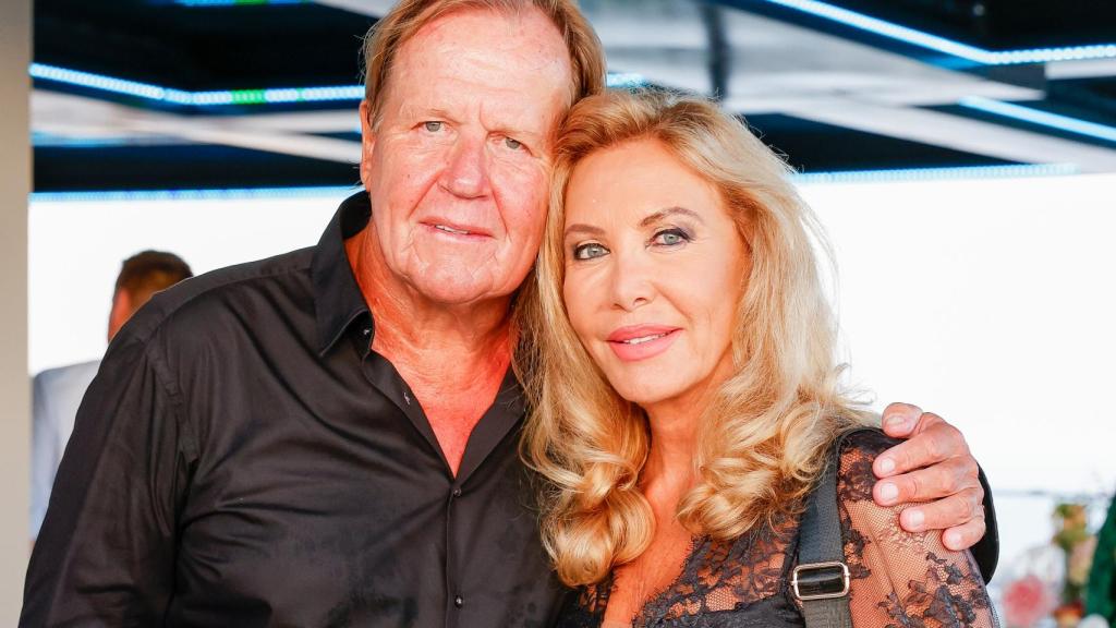 La pareja formada por Norma Duval y Matthias Kühn en una imagen tomada en Mallorca, en agosto de 2023.