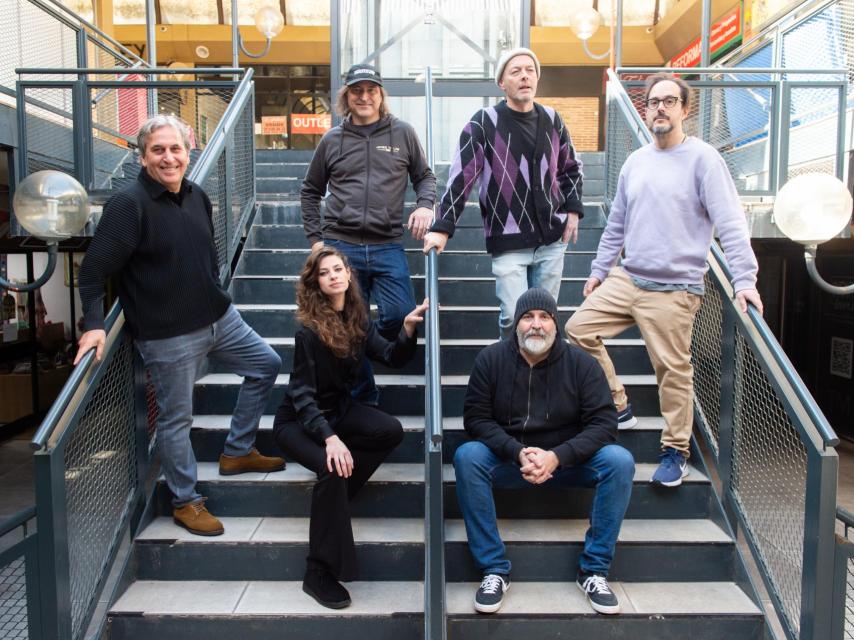 El grupo emergente de música Red Moon Yard, tras la entrevista con EL ESPAÑOL.