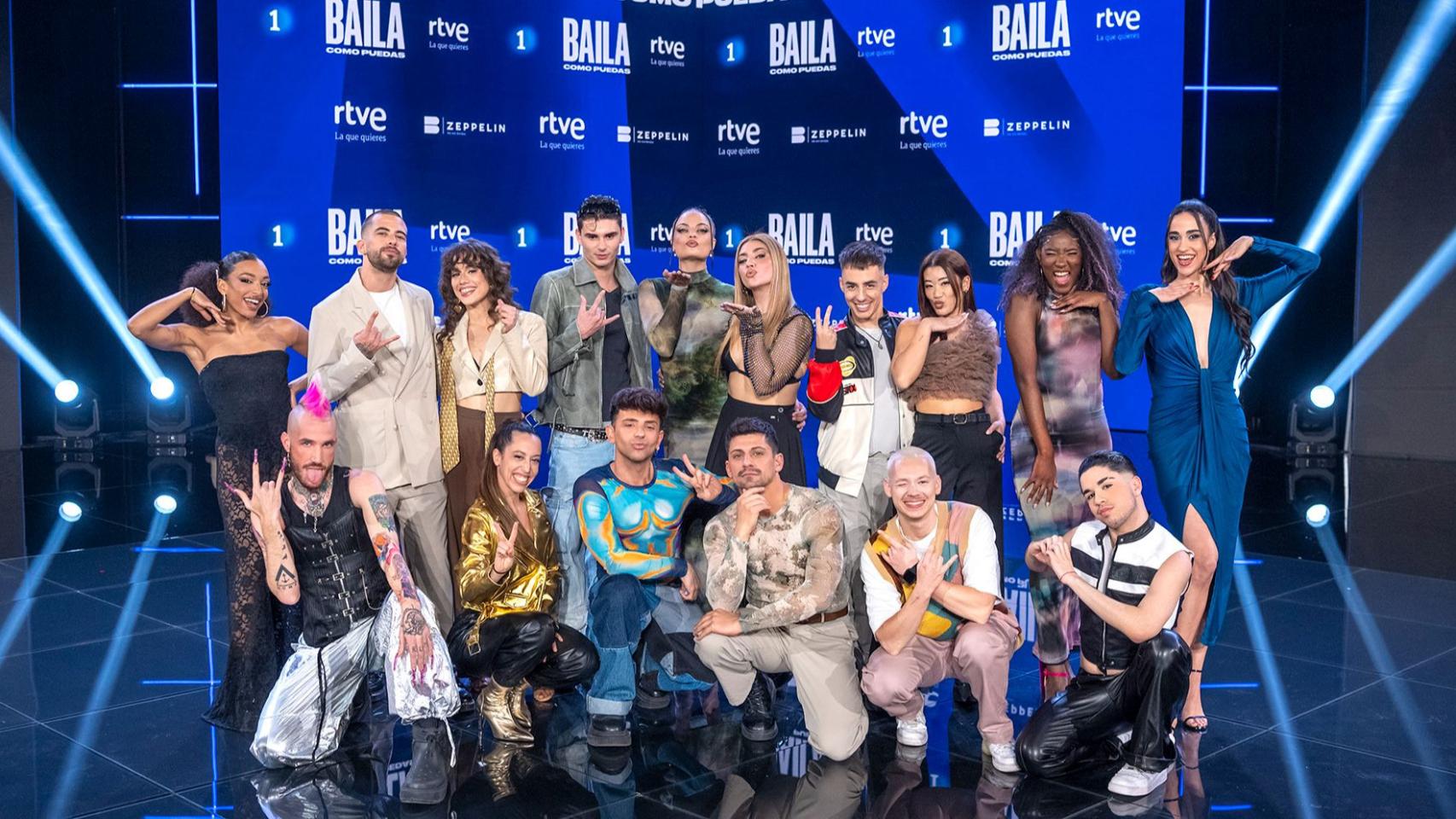 Cast de 'Baila como puedas'.