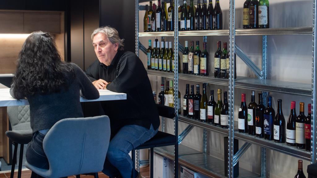 Marcos Fernández Fermoselle durante la entrevista con EL ESPAÑOL.