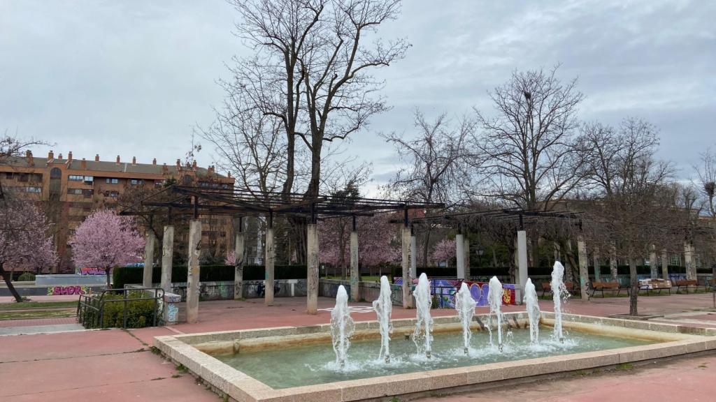 El parque de La Bombilla, donde perdió la vida la indigente el 1 de marzo.