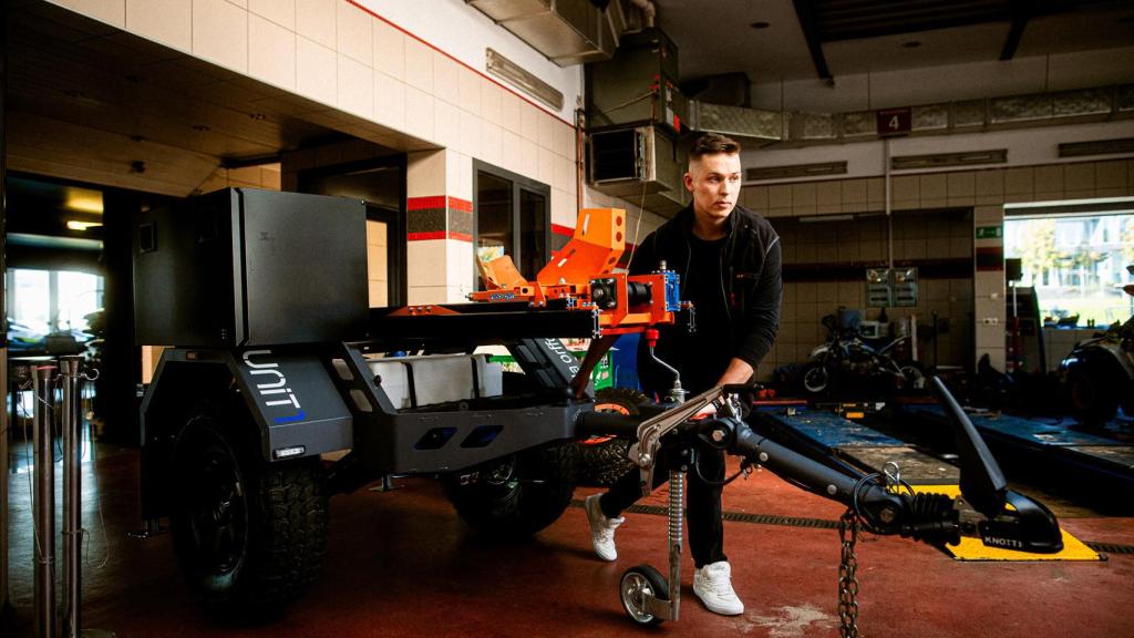 'The Life Chariot', de Polonia, uno de los ganadores del James Dyson Award, de 2023.