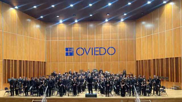 Concierto de clarinetistas celebrdo en Oviedo