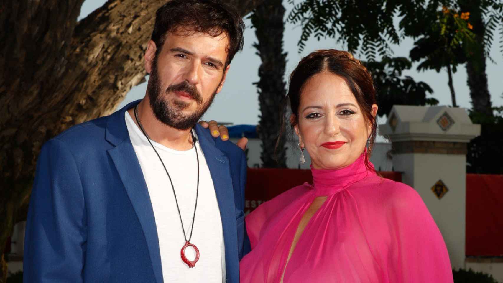 Yolanda Ramos y Mario Matute, en el Festival de Málaga de 2021.