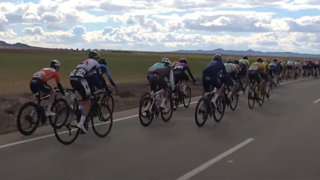 Un instante de la prueba amateur.