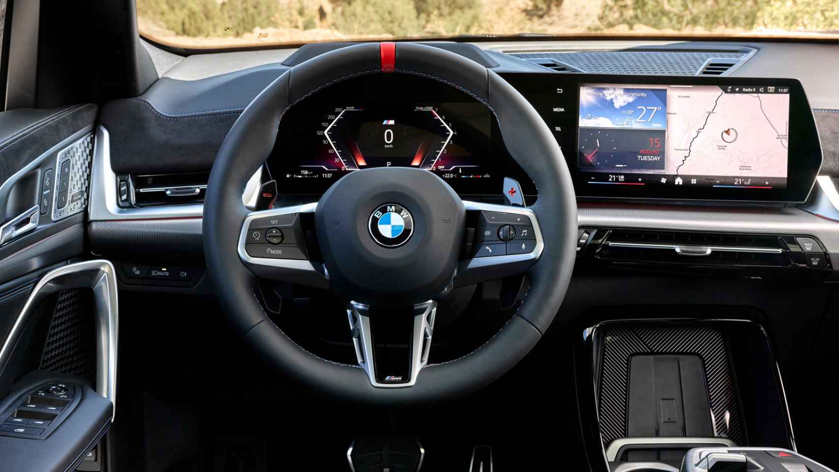 El BMW iX2 sorprende por su gran calidad del interior.