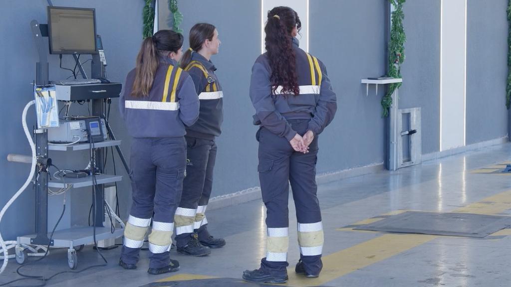 La ITV de Montijo tiene un total de ocho trabajadoras.