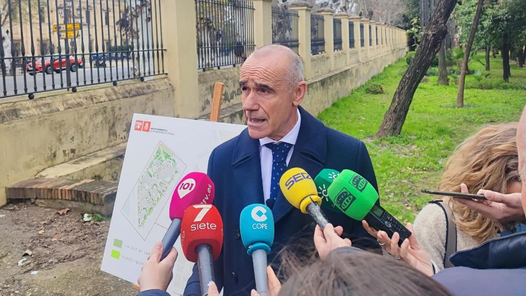 Antonio Muñoz, este jueves en Sevilla.