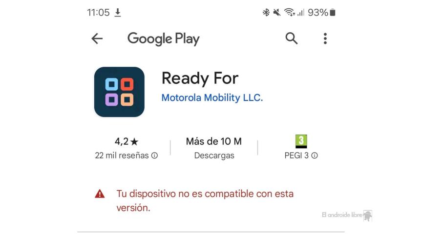 “Tu dispositivo no es compatible con esta versión": cómo solucionar el