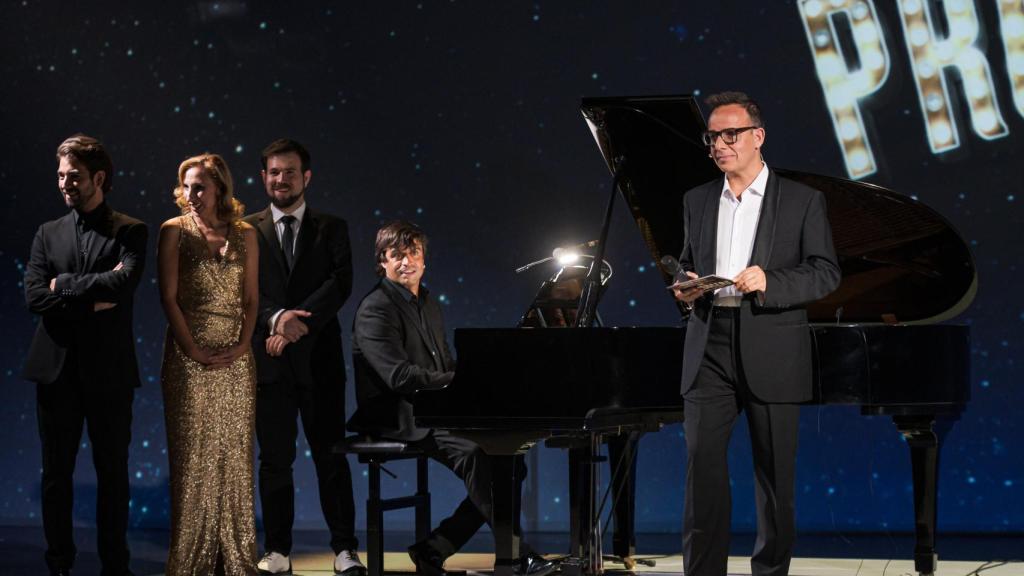 Parte del equipo de 'The producers' en una imagen promocional.