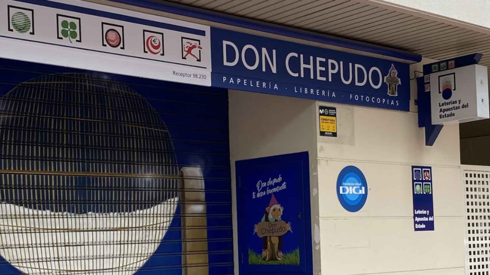 Administración de lotería Don Chepudo.