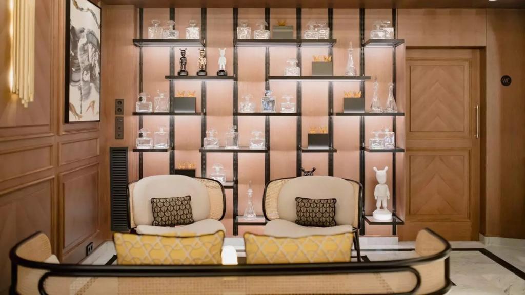 Imagen de la coctelería del hotel