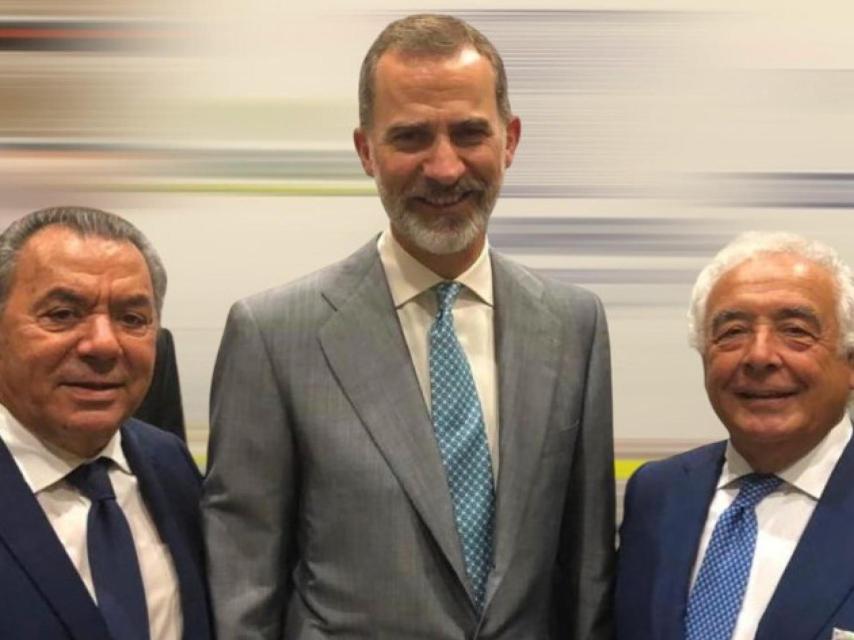 Los del Río con el rey Felipe VI.