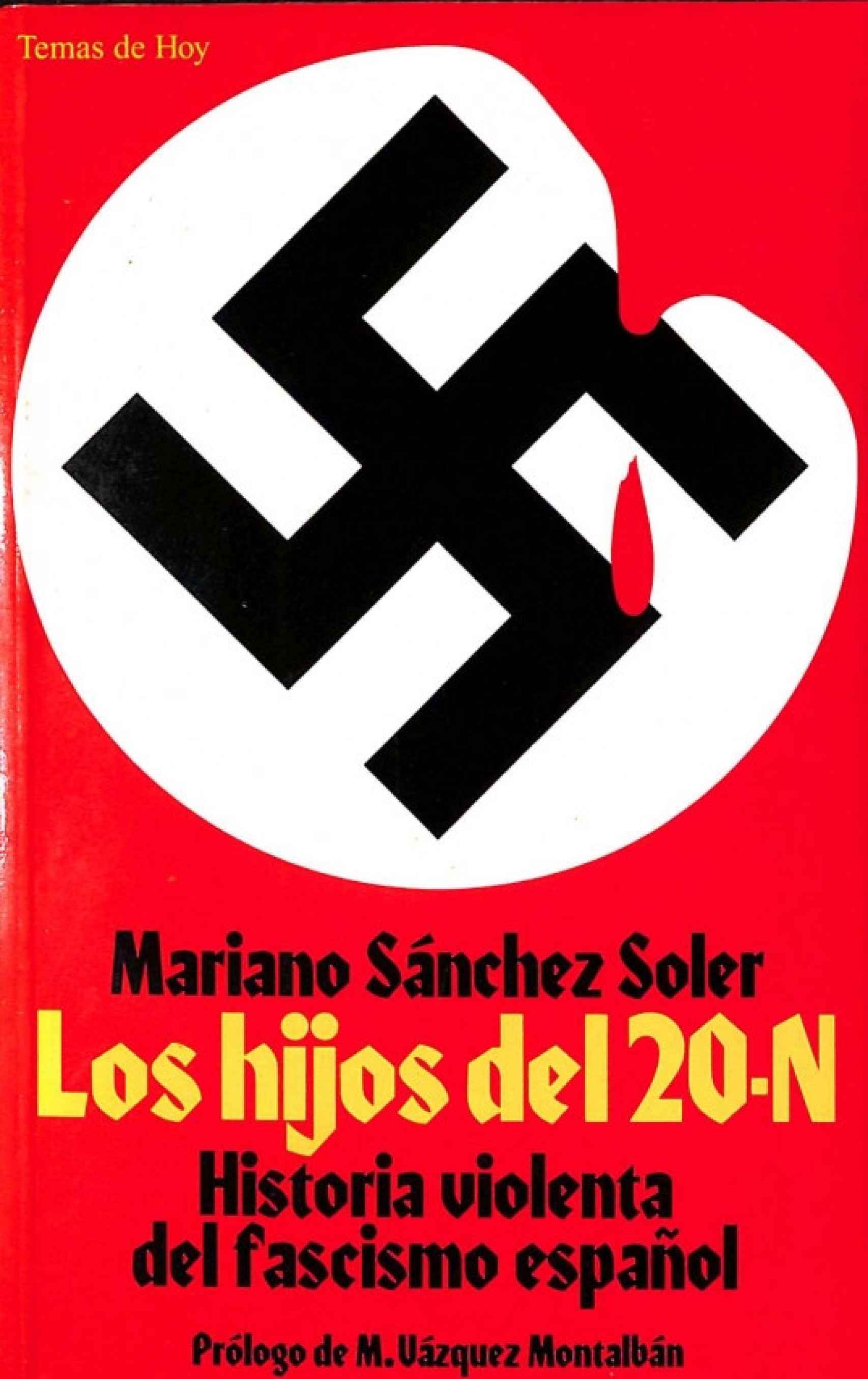 Portada de 'Los hijos del 20-N', de Mariano Sánchez Soler.