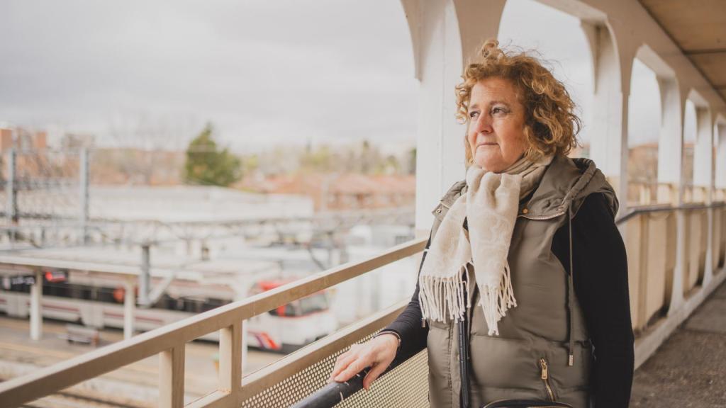 Ángeles procura no viajar en tren desde el atentado.