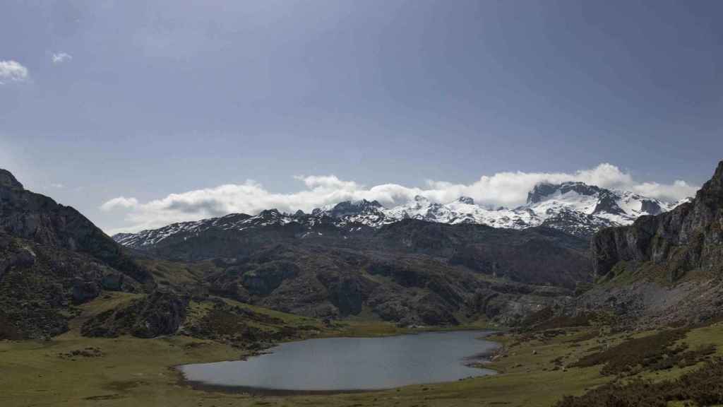 Lago en Covadonga.