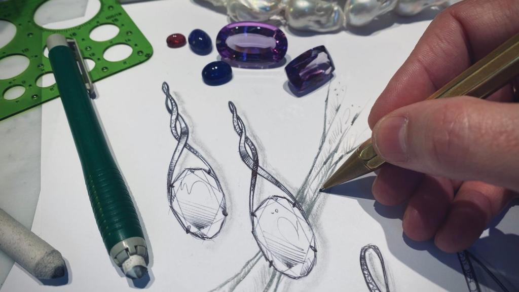 Uno de los bocetos de Isidoro Hernández.