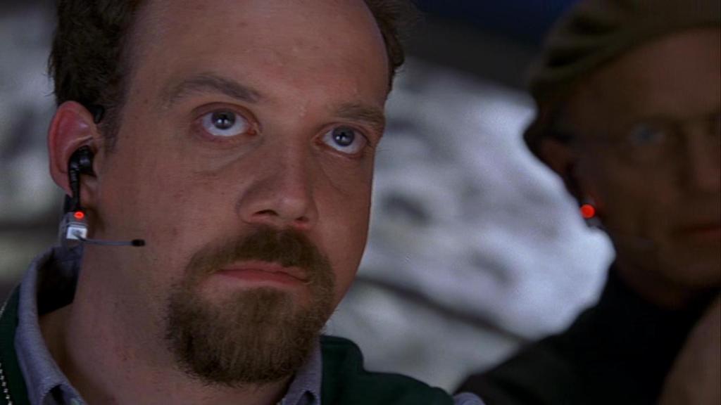 Paul Giamatti y Ed Harris en 'El show de Truman' (1998)
