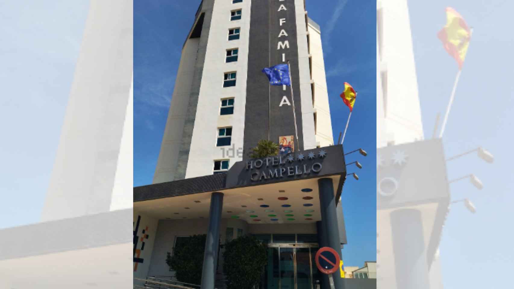 Hotel Campello,  4 estrellas.