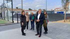 Visita de representantes de la Diputación de Alicante a La Xara.