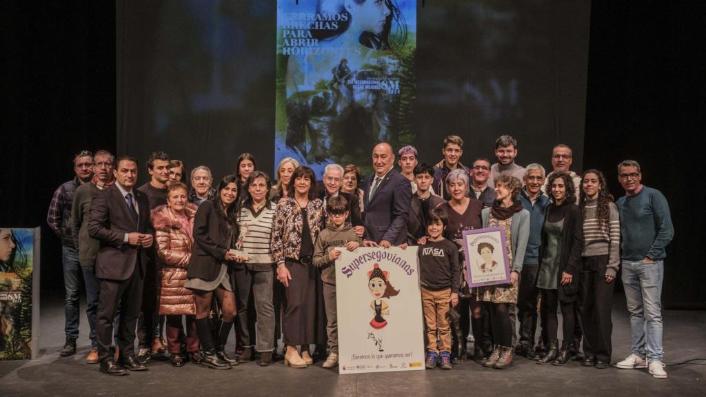 El reconocimiento a la 'Supersegoviana' Julia Alonso en el 8-M por la Diputación de Segovia