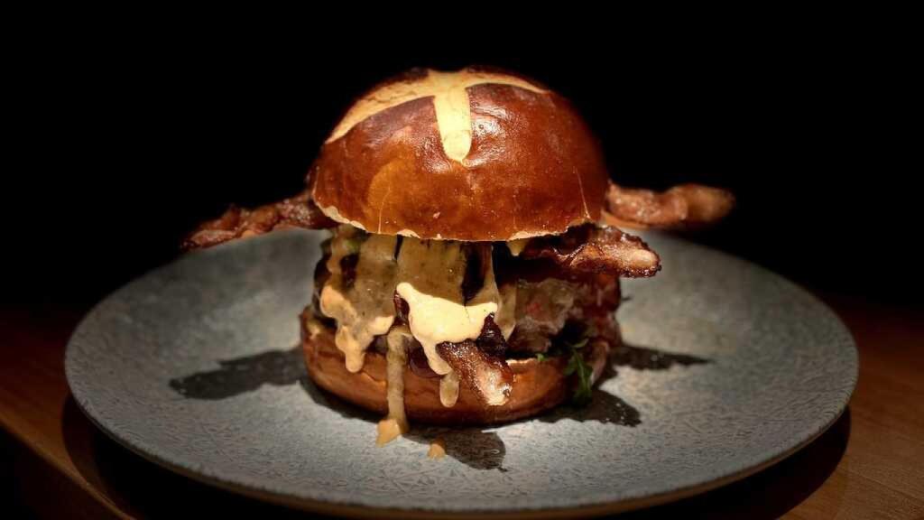 Hamburguesa de The Duke's en Cantabria.