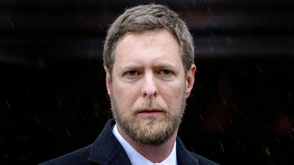 El príncipe Leka de Albania, en el funeral de Víctor Manuel de Saboya.