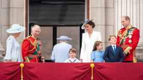 La Familia Real británica, en el Jubileo de Platino de Isabel II.