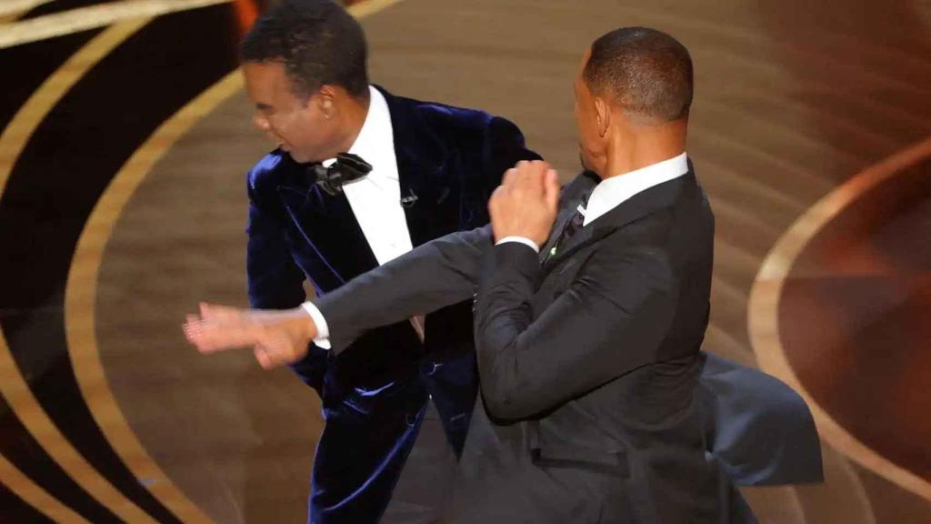 La bofetada de Will Smith a Chris Rock.