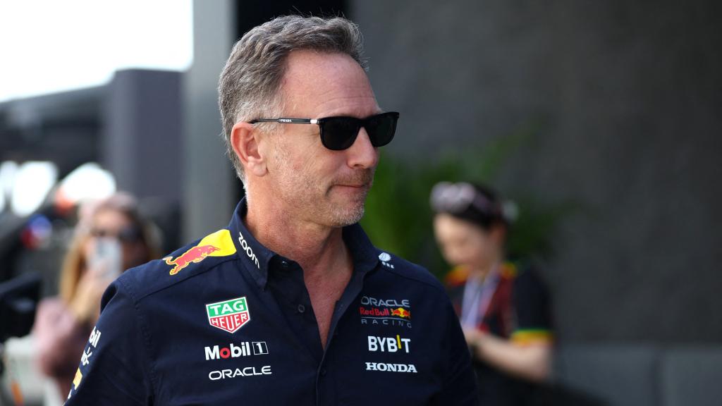 Christian Horner, en el paddock del Gran Premio de Arabia Saudí.