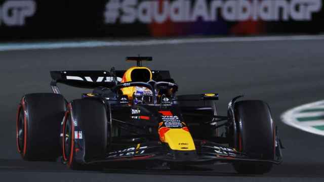 Verstappen, en la clasificación del GP de Arabia Saudí.