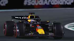 Verstappen, en la clasificación del GP de Arabia Saudí.