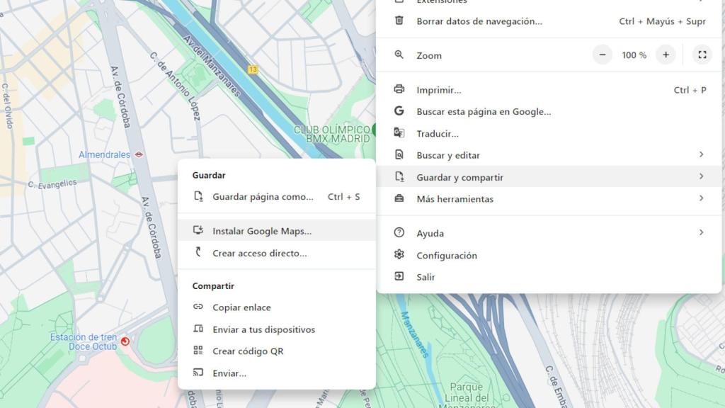 Cómo instalar Google Maps como una aplicación en Windows y Mac