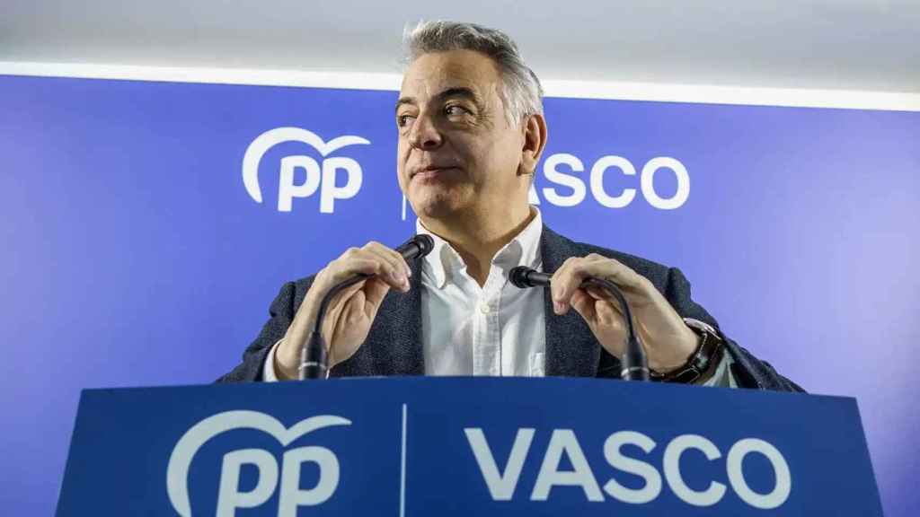 El presidente del PP del País Vasco, Javier De Andrés.