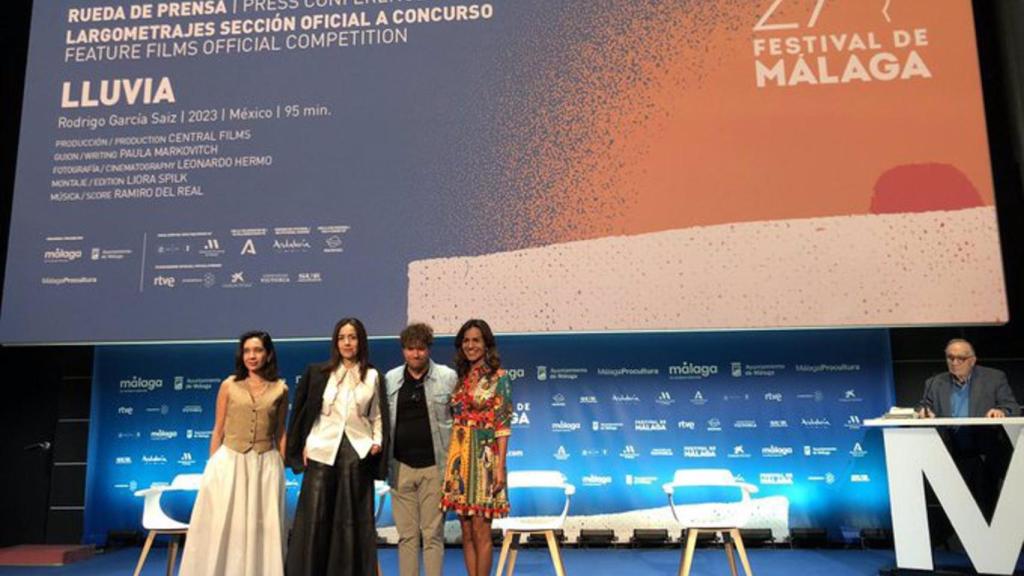 Presentación de 'Lluvia'.