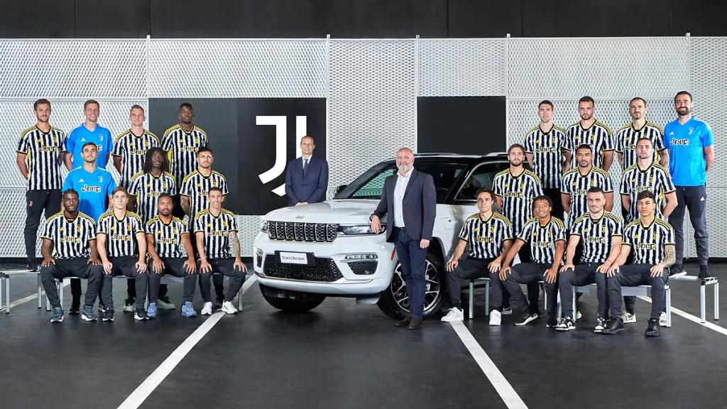 El Jeep Grand Cherokee 4xe y la Juventus de Turín.