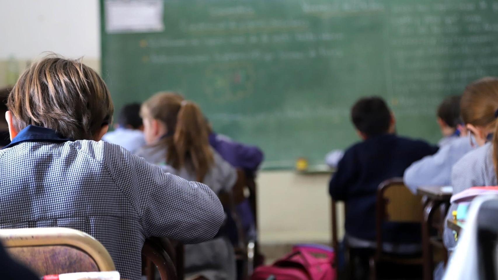 niños, colegio, aula, clase, educación