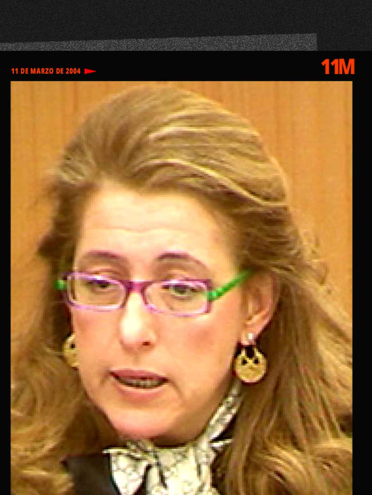 la fiscal encargada del caso del 11-M, Olga Sánchez.