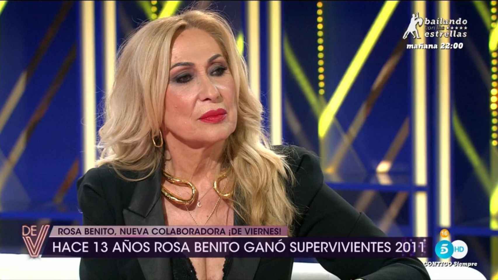Rosa Benito en 'De viernes'.