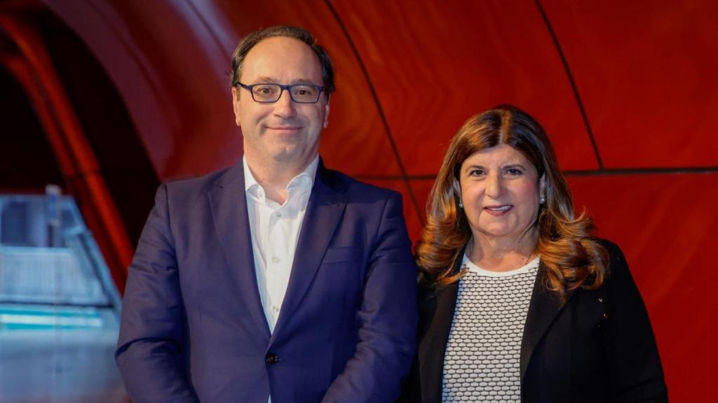 David Sastre y María Luisa Camacho, consejeros delegados de Seur y Tipsa, respectivamente.