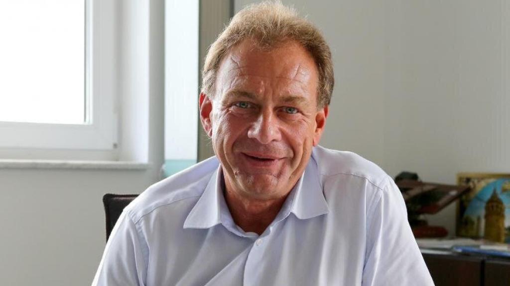 Arne Christiani, alcalde de Grünheide.