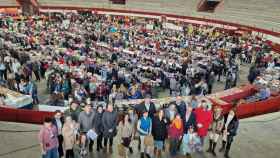 El certamen de bolillos y vainicas celebrado este fin de semana en el municipio vallisoletano de Arroyo de la Encomienda.