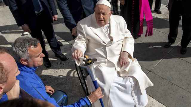 El Papa el pasado 6 de marzo en la Plaza de San Pedro, en el Vaticano.