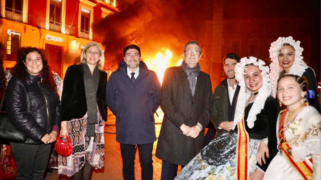 La mascletà en Murcia.