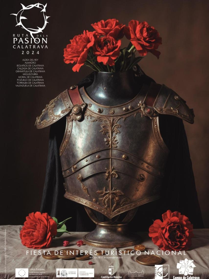 Cartel de la Ruta de la Pasión Calatrava 2024