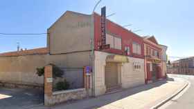 Edificio de la discoteca Mario's de Quintanilla de Onésimo, en cuyas puertas ha tenido lugar la pelea.