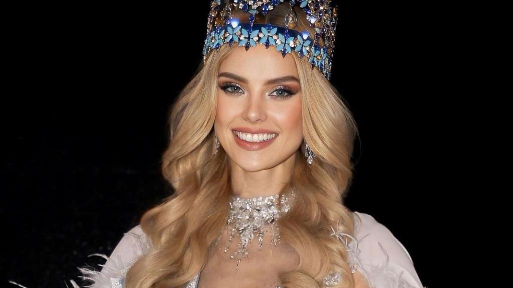 Krystyna Pyszková, la nueva Miss Mundo.