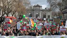 Una marcha en Madrid en defensa de la grandeza de la vida reúne a centenares de antiabortistas