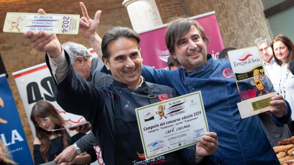 Los ganadores del concurso.